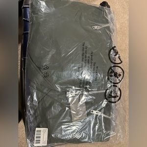 ASOS puffer biker jacket in khaki